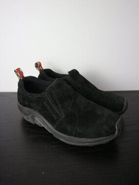 Merrell Jungle Moc Midnight Shoes Black Suede Mens 9 M